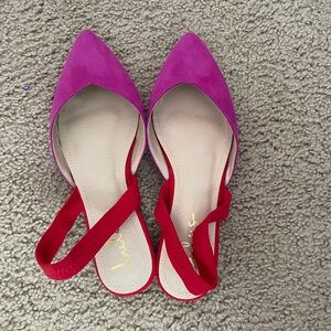 Lulu’s two tone pointed flats